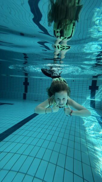 Meerjungfrauenschwimmen